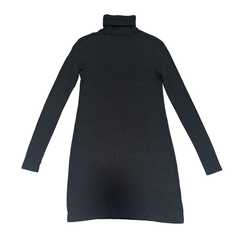 Polo Ralph Lauren Gray Turtleneck Sweater Dress Knit XS